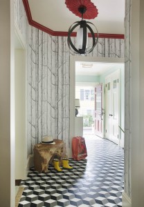 Entry by Interior Designer Boston & Cambridge, Heidi Pribell