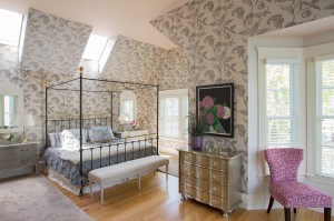 Master Bedroom by Interior Designer Boston & Cambridge, Heidi Pribell