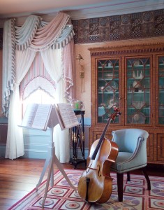 Music Room by Interior Designer Boston & Cambridge, Heidi Pribell