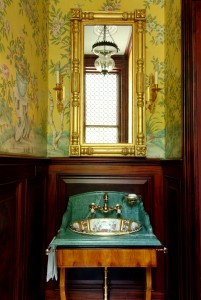 Powder Room by Interior Designer Boston & Cambridge, Heidi Pribell