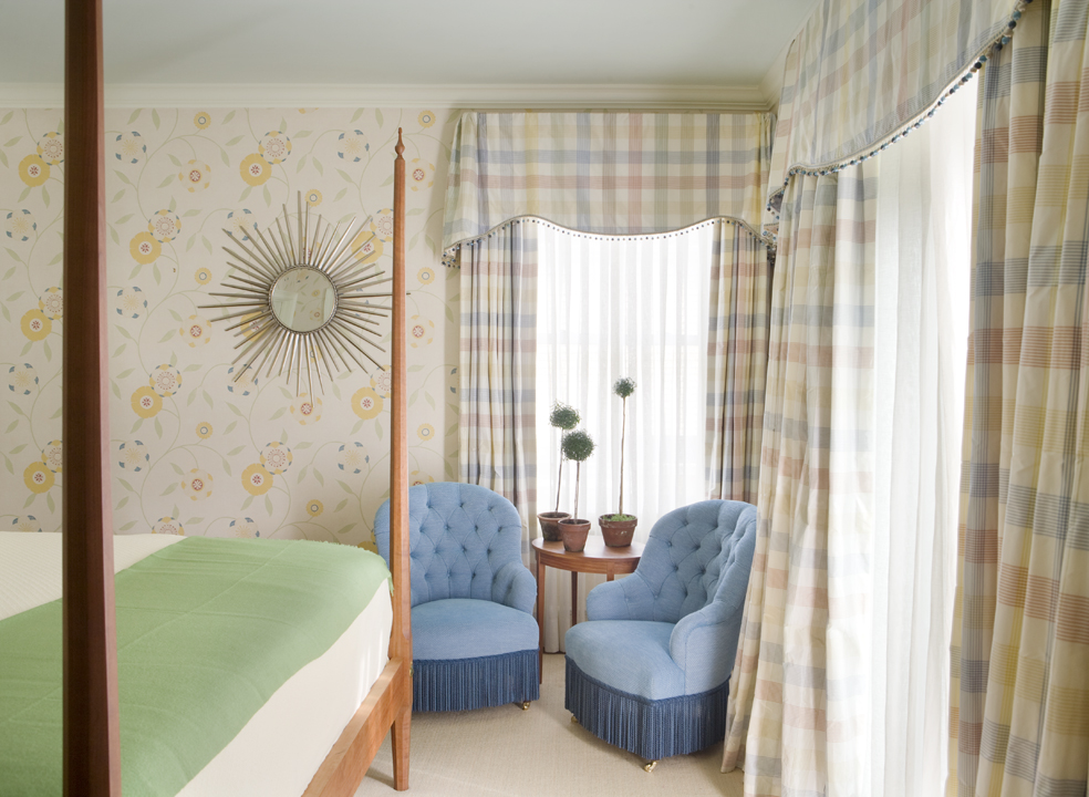 Guest Bedroom by Interior Designer Boston & Cambridge, Heidi Pribell
