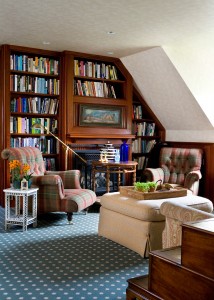 Study by Interior Designer Boston & Cambridge, Heidi Pribell