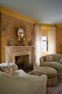 Family Room by Interior Designer Boston & Cambridge, Heidi Pribell