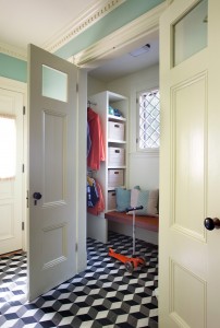 Entry Foyer by Interior Designer Boston & Cambridge, Heidi Pribell