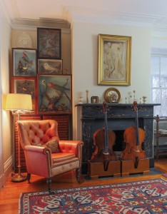 Music Room by Interior Designer Boston & Cambridge, Heidi Pribell