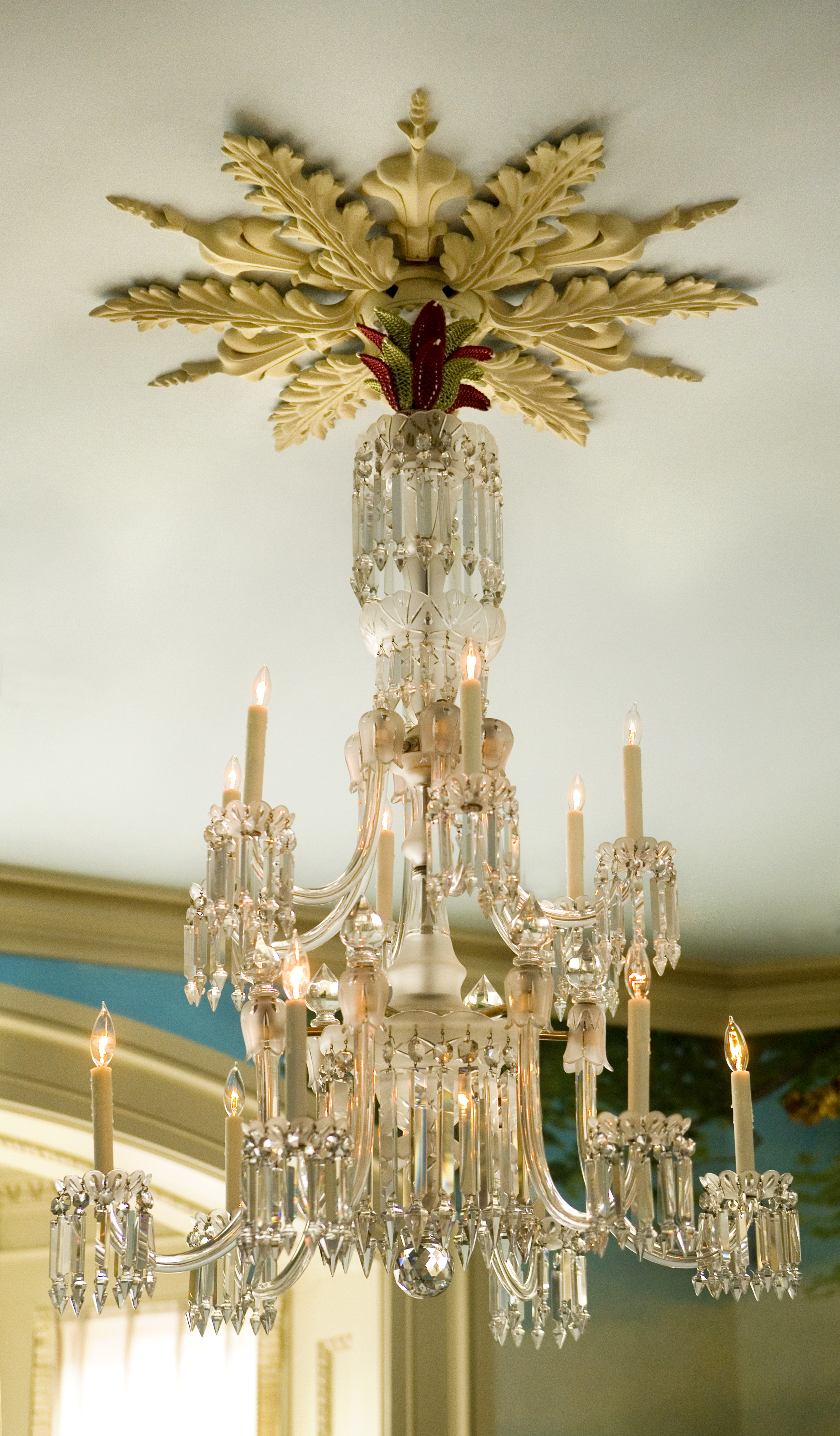 Heidi Pribell detail of chandelier