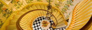 Stairway by Interior Designer Boston & Cambridge, Heidi Pribell